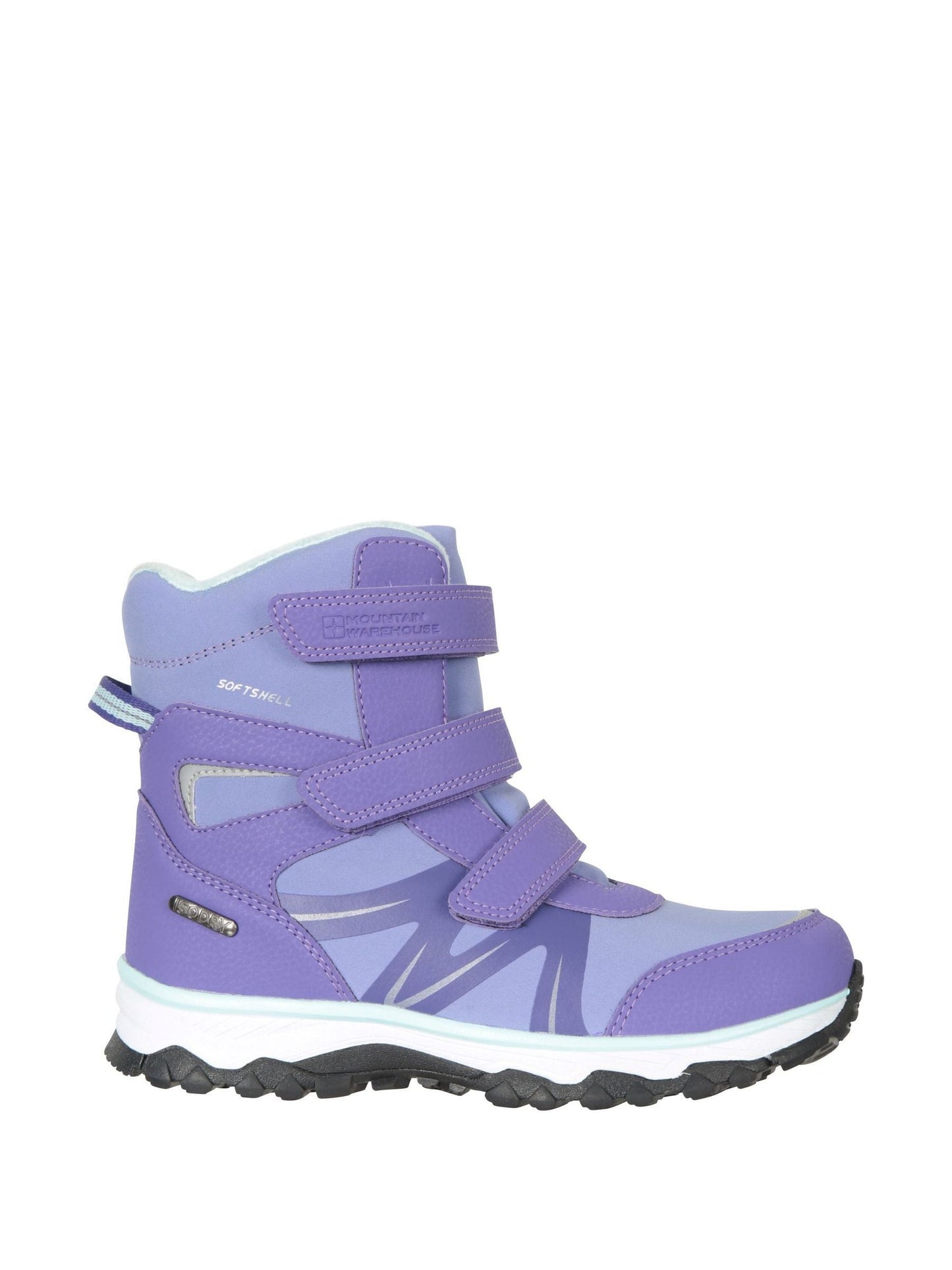 Mountain Warehouse Purple Kids Slope Softshell Snow Boots image 3