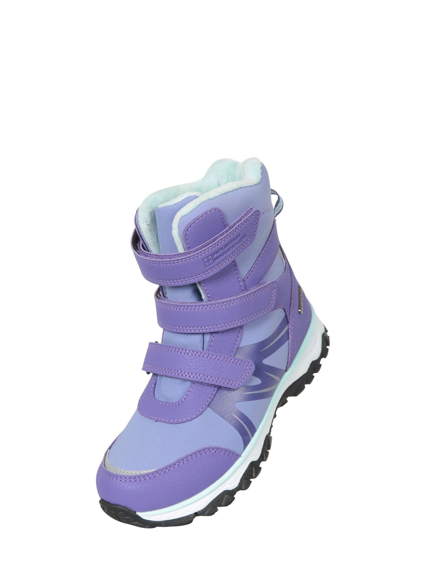 Mountain Warehouse Purple Kids Slope Softshell Snow Boots image 4