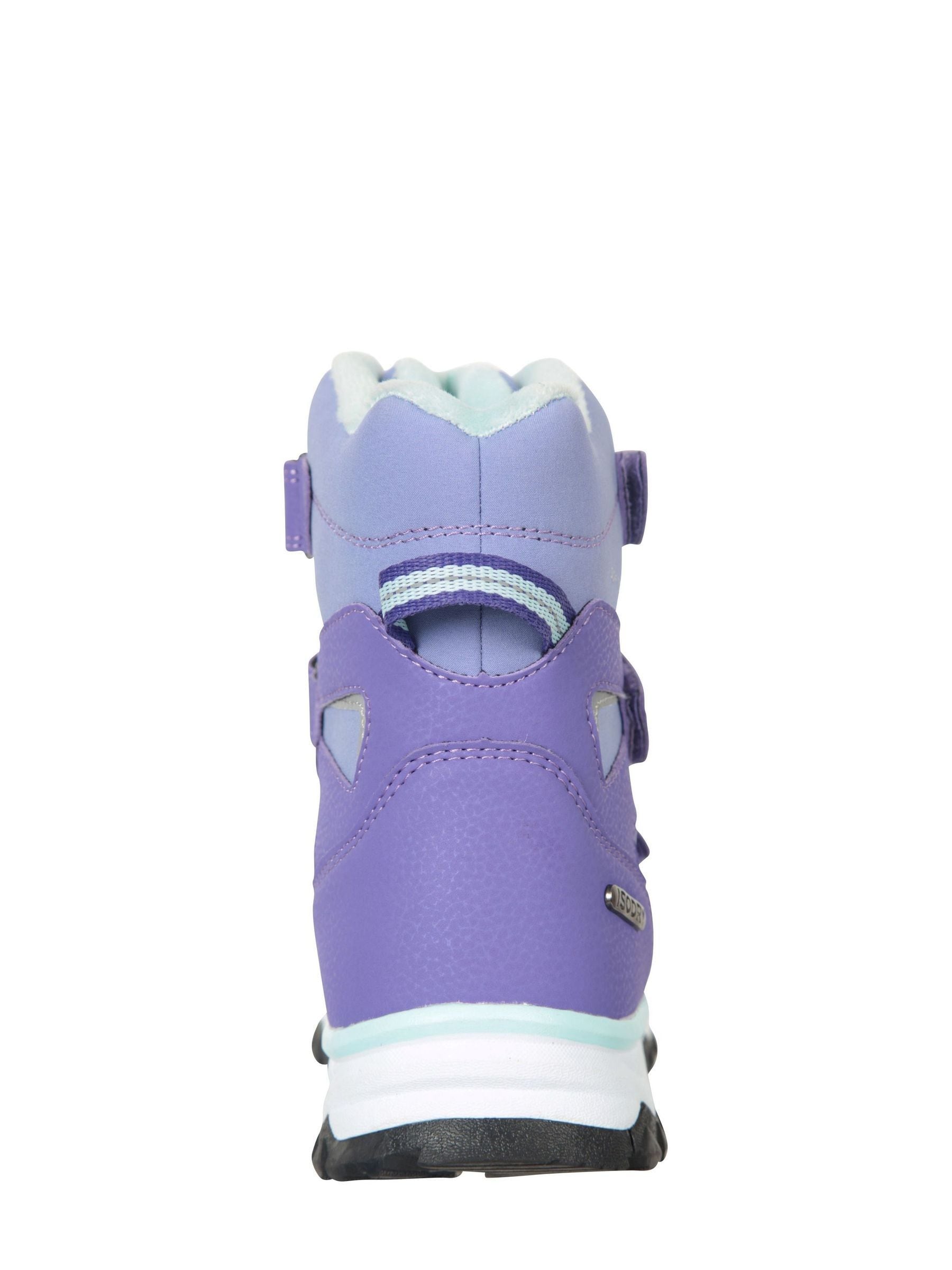 Mountain Warehouse Purple Kids Slope Softshell Snow Boots image 5