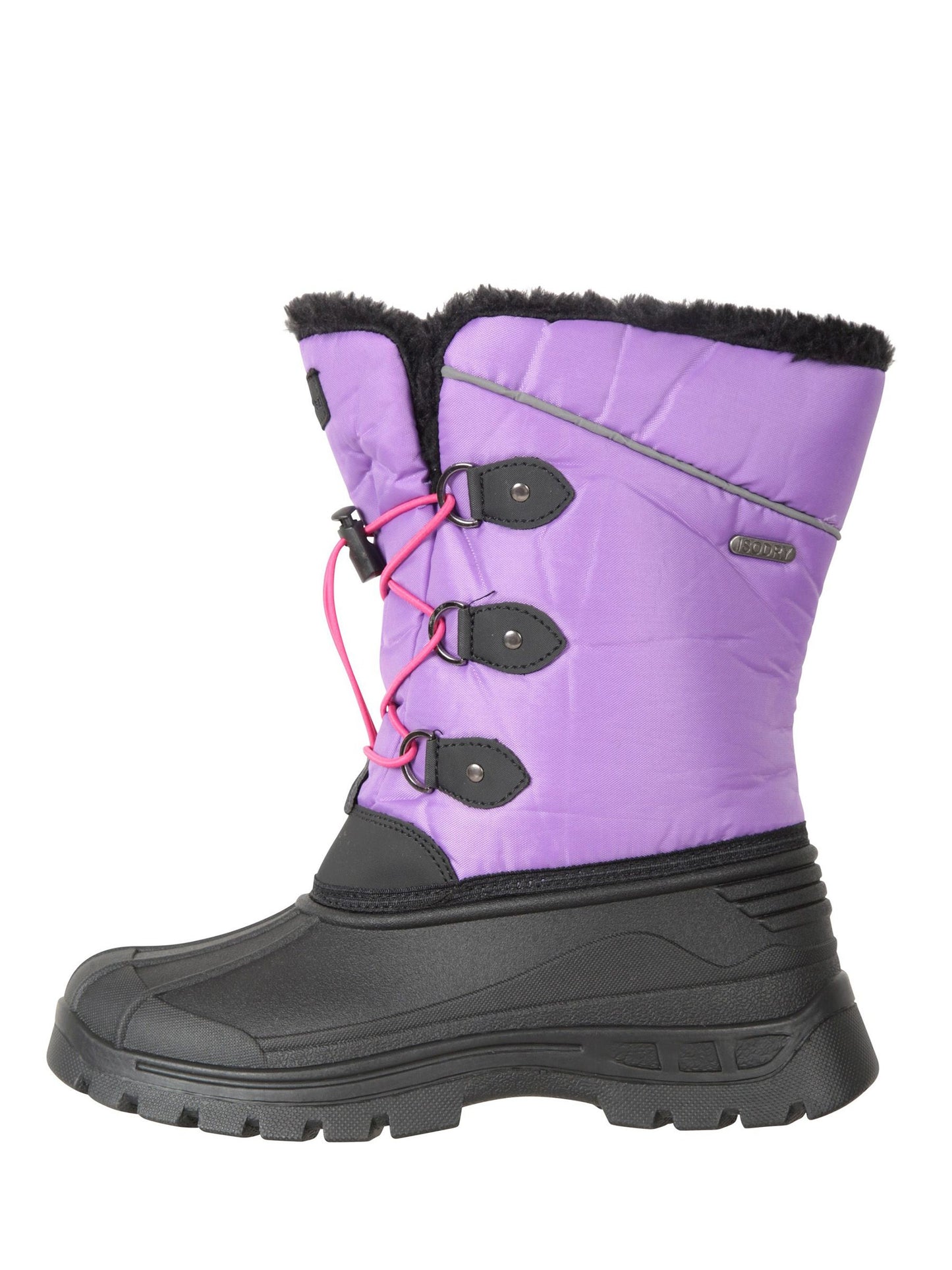 Mountain Warehouse Purple/Black Whistler  Adaptive Snow Boots image 2
