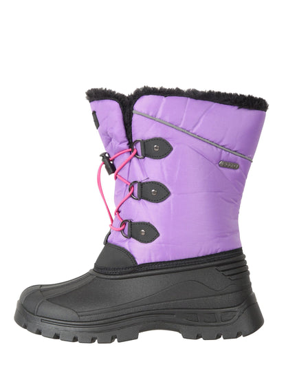 Mountain Warehouse Purple/Black Whistler  Adaptive Snow Boots image 2