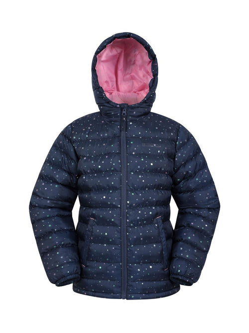 Dsiney Kidz - Mountain Warehouse Navy Seasons  Printed Water-Resistant Padded Jacket image 1