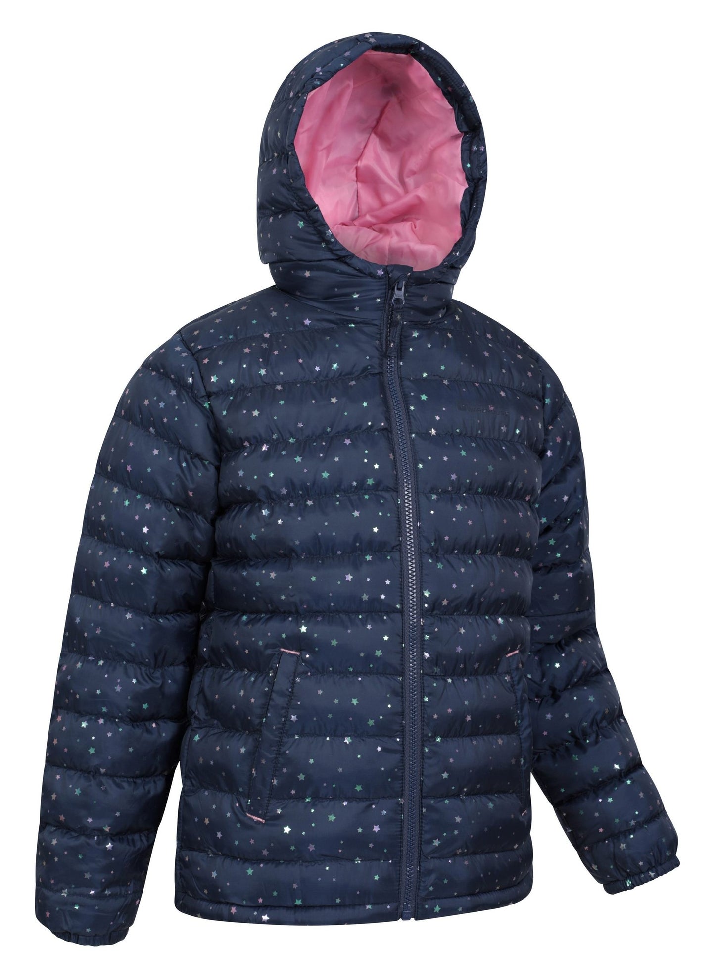 Dsiney Kidz - Mountain Warehouse Navy Seasons  Printed Water-Resistant Padded Jacket image 3