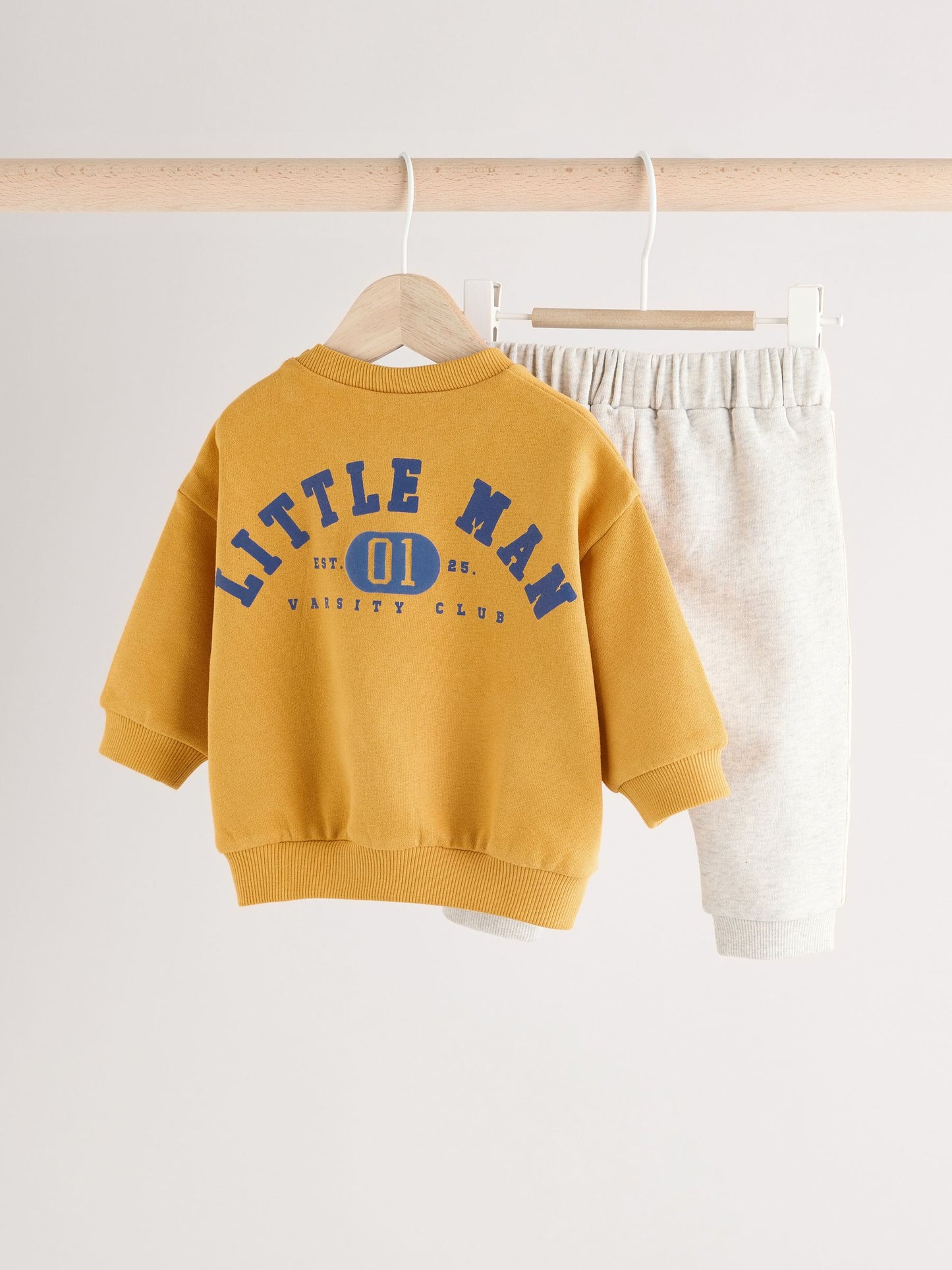 Ochre Yellow Sweatshirt and Joggers Set image 1