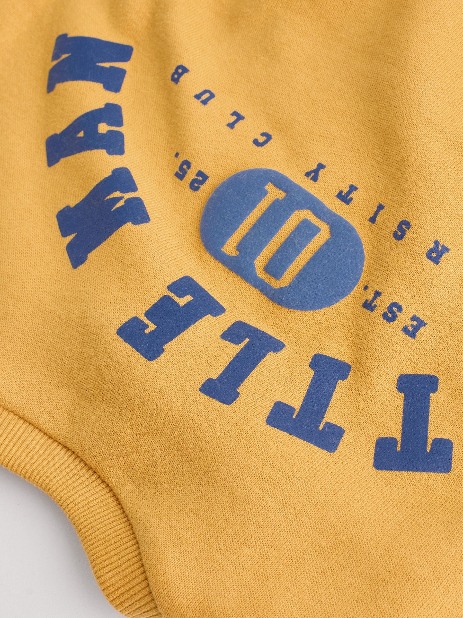 Ochre Yellow Sweatshirt and Joggers Set image 3