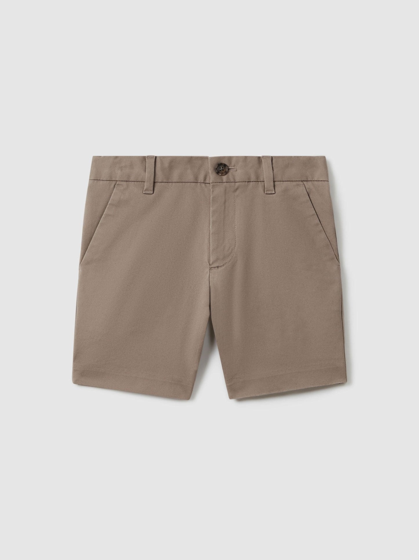Dsiney Kidz - Reiss Mushroom Brown Wicket 3-9 yrs Casual Chino Shorts image 2
