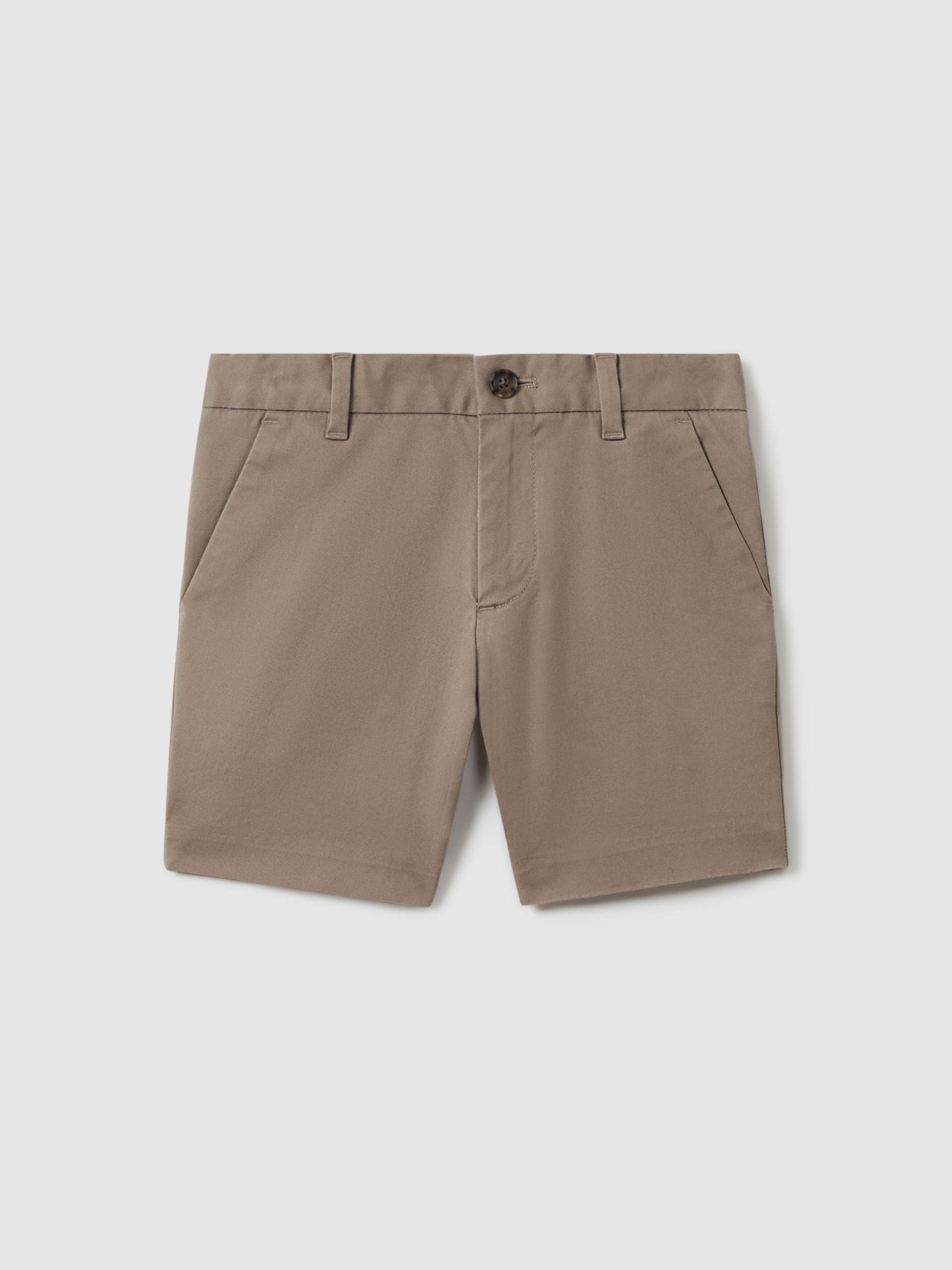 Dsiney Kidz - Reiss Mushroom Brown Wicket 3-9 yrs Casual Chino Shorts image 2