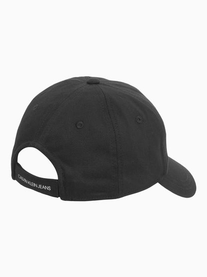 Calvin Klein Black Monogram Baseball 100% Cotton Cap - image 2