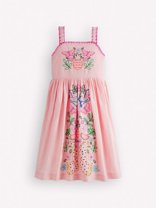 Boden Pink Logo Sundress image 1