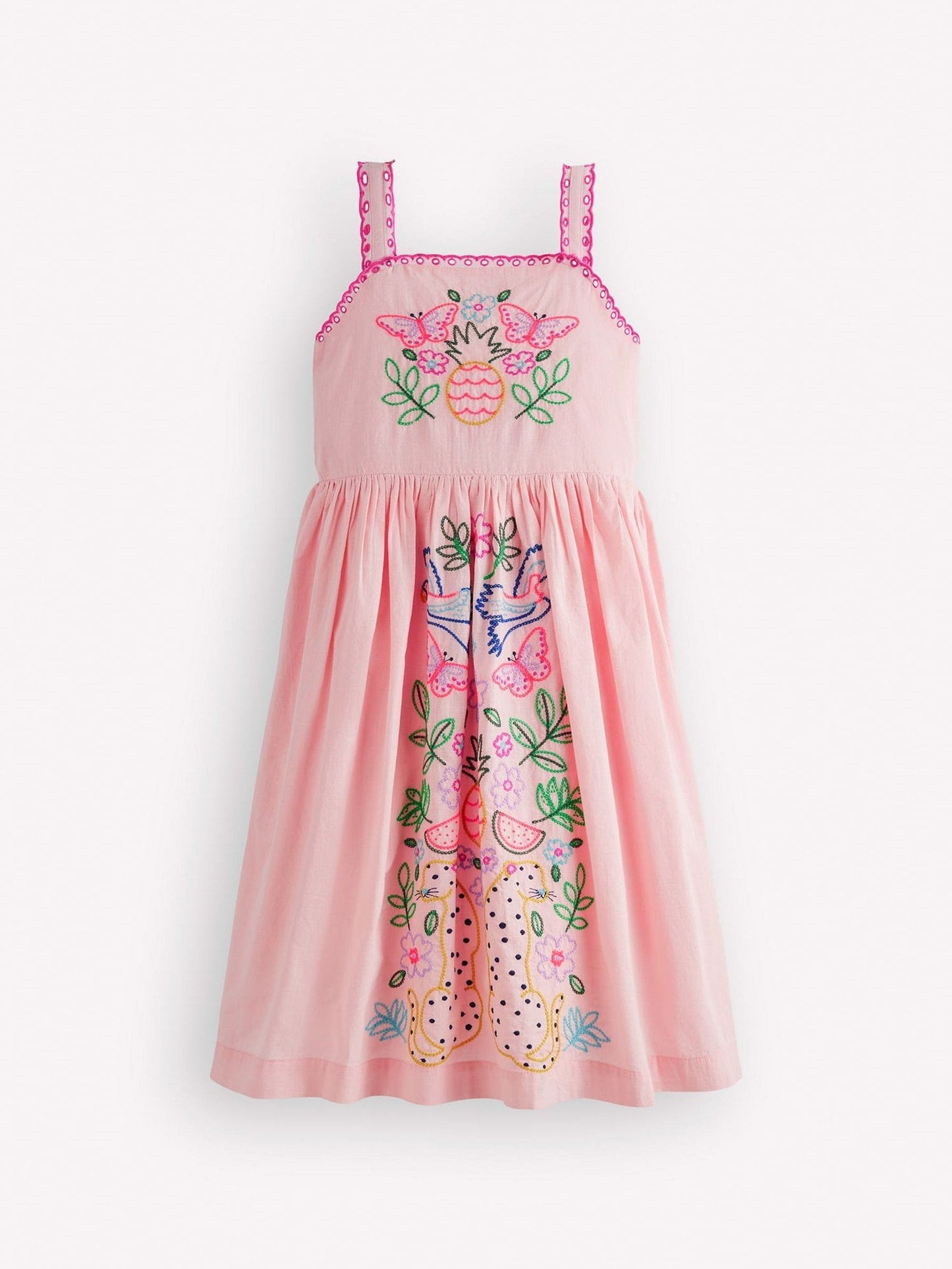 Boden Pink Logo Sundress image 1