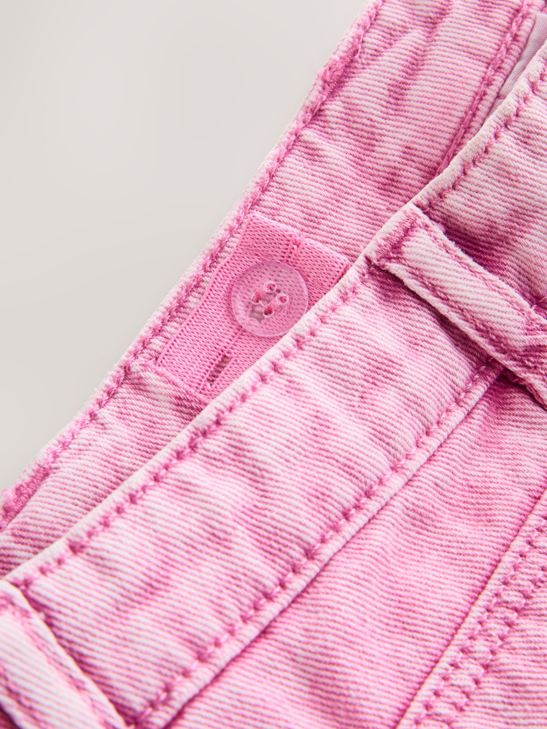 Dsiney Kidz - Pink 100% Cotton Frayed Edge Distressed Shorts (3-16yrs) image 9