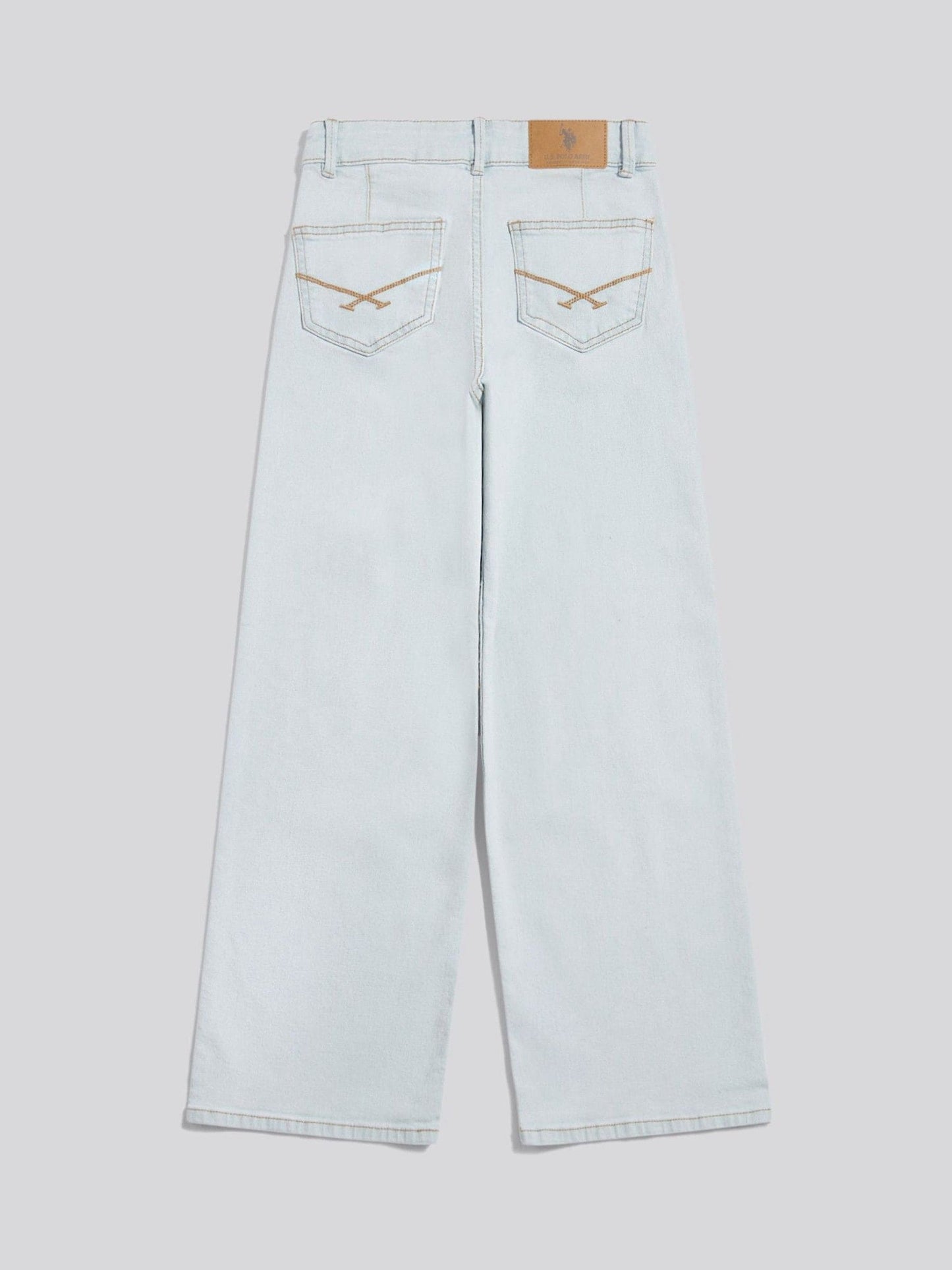 Dsiney Kidz - U.S. Polo Assn. Blue Wide Leg Denim Jeans image 2