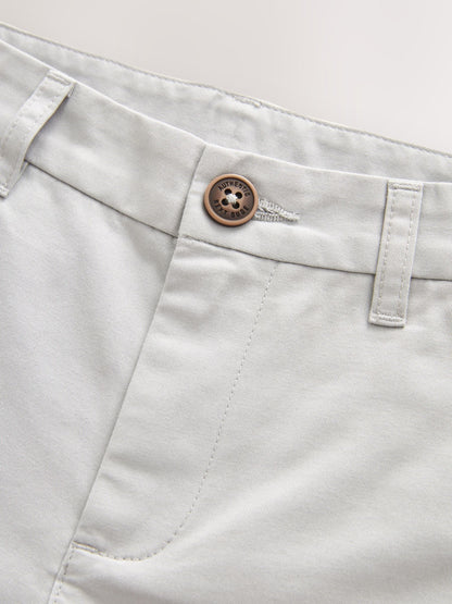 Dsiney Kidz - Light Grey Regular Fit Chino Shorts (3-16yrs) image 3