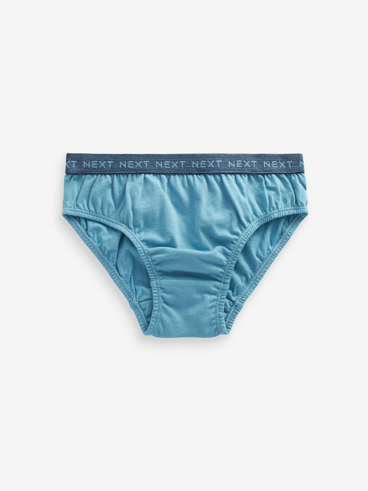 Dsiney Kidz - Blue Jacquard waistband 100% Cotton Briefs 5 Pack (1.5-16yrs) image 5