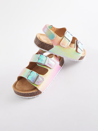 Multi Corkbed Two Strap Sandals image 6