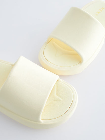 White Chunky Sliders image 10