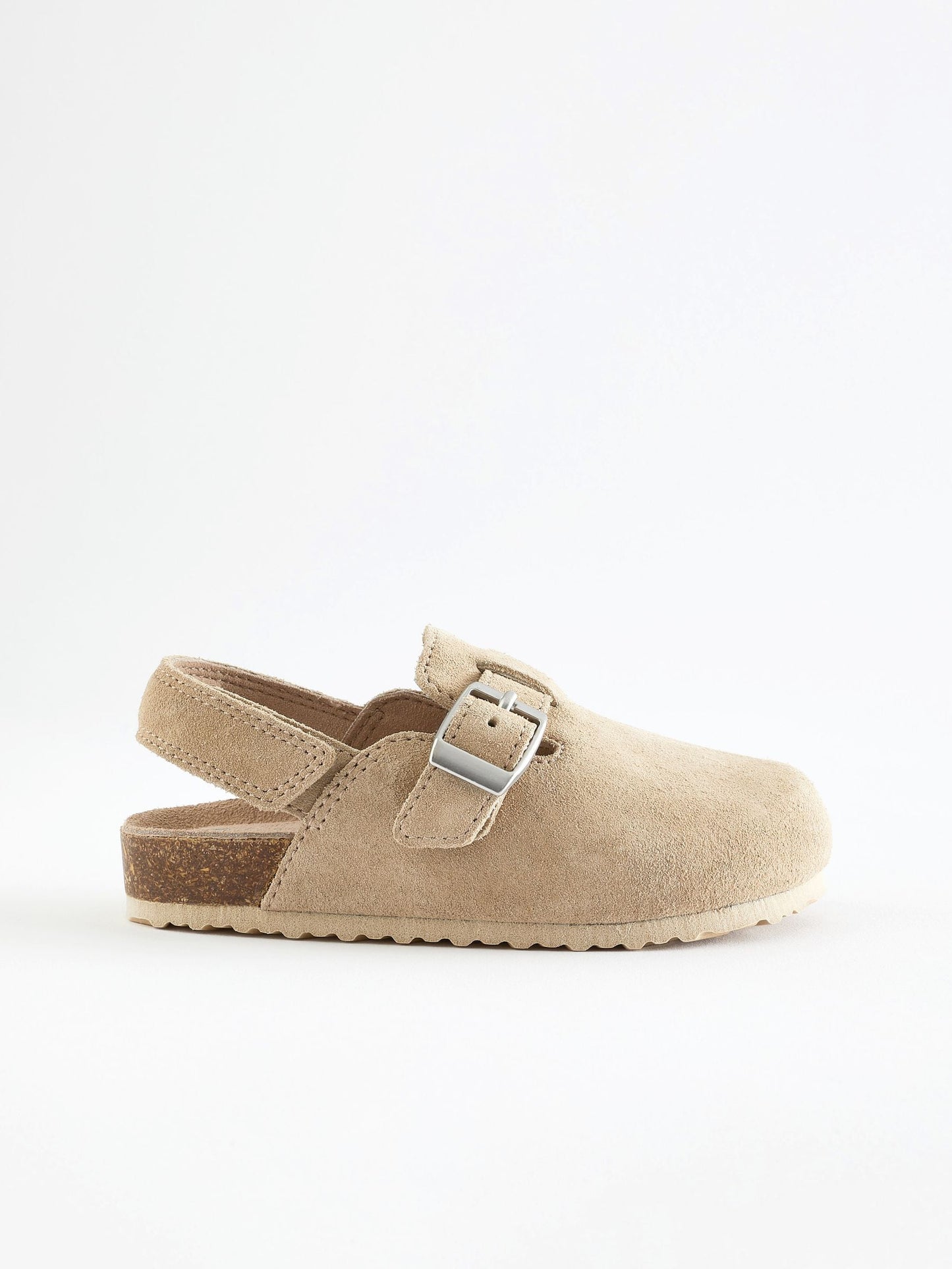 Sand Standard Fit (F) Leather Clogs image 2