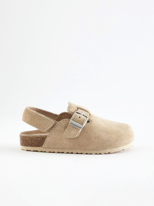 Sand Standard Fit (F) Leather Clogs image 2