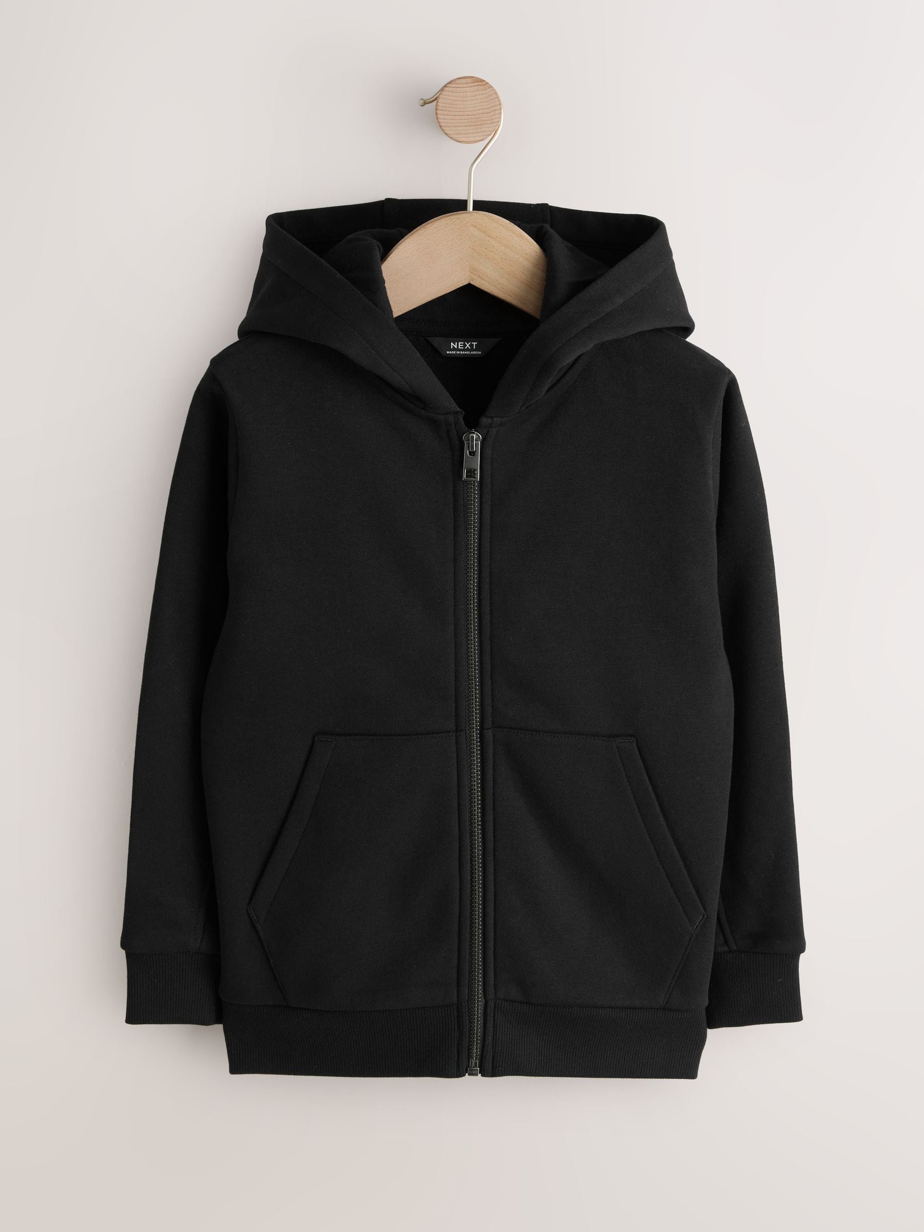 Dsiney Kidz - Black Zip Through Sweat Hoodie (3-16yrs) image 5