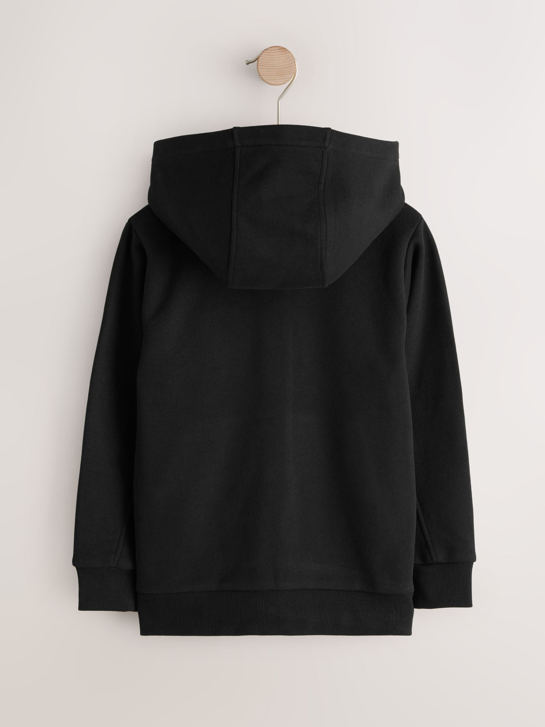 Dsiney Kidz - Black Zip Through Sweat Hoodie (3-16yrs) image 6