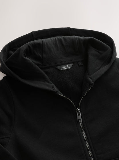Dsiney Kidz - Black Zip Through Sweat Hoodie (3-16yrs) image 8