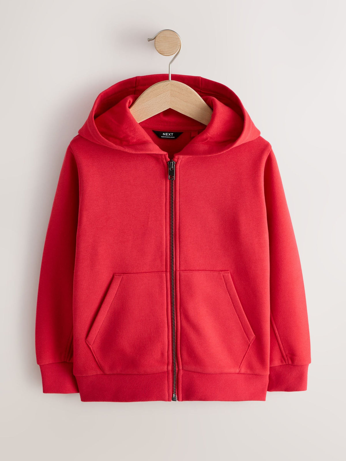 Dsiney Kidz - Red Zip Through Sweat Hoodie (3-16yrs) image 1