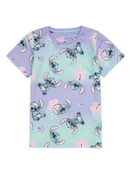 Vanilla Underground Purple Disney Lilo & Stitch Pyjamas 2 Pack - image 3