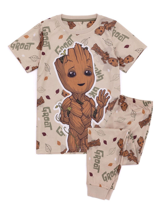 Vanilla Underground Brown Long Leg Pyjamas image 1