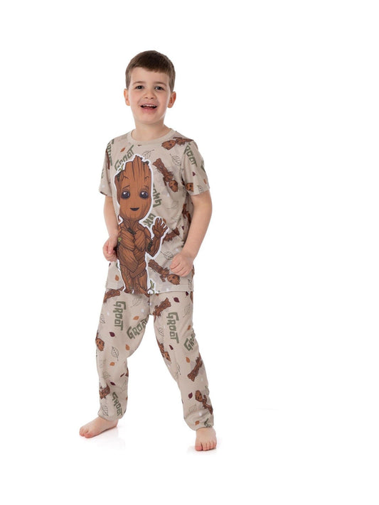 Vanilla Underground Brown Long Leg Pyjamas image 3