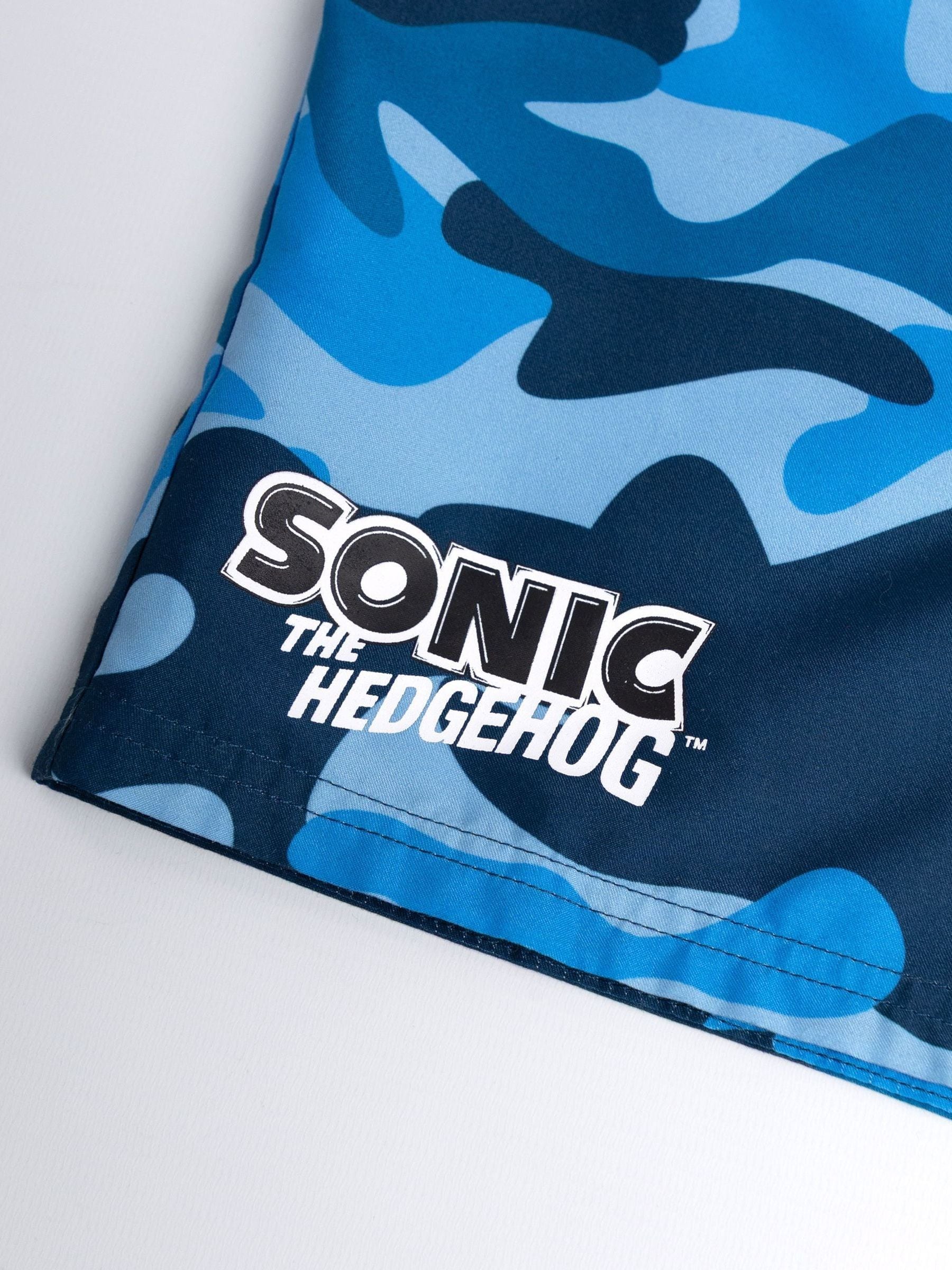 Dsiney Kidz - Vanilla Underground Blue Boys Sonic The Hedgehog Licencing Swim Shorts image 6