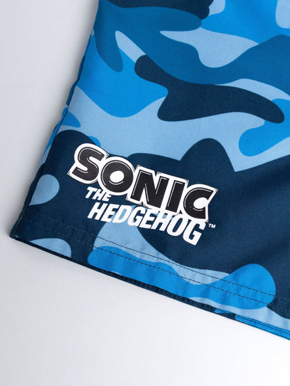 Dsiney Kidz - Vanilla Underground Blue Boys Sonic The Hedgehog Licencing Swim Shorts image 6