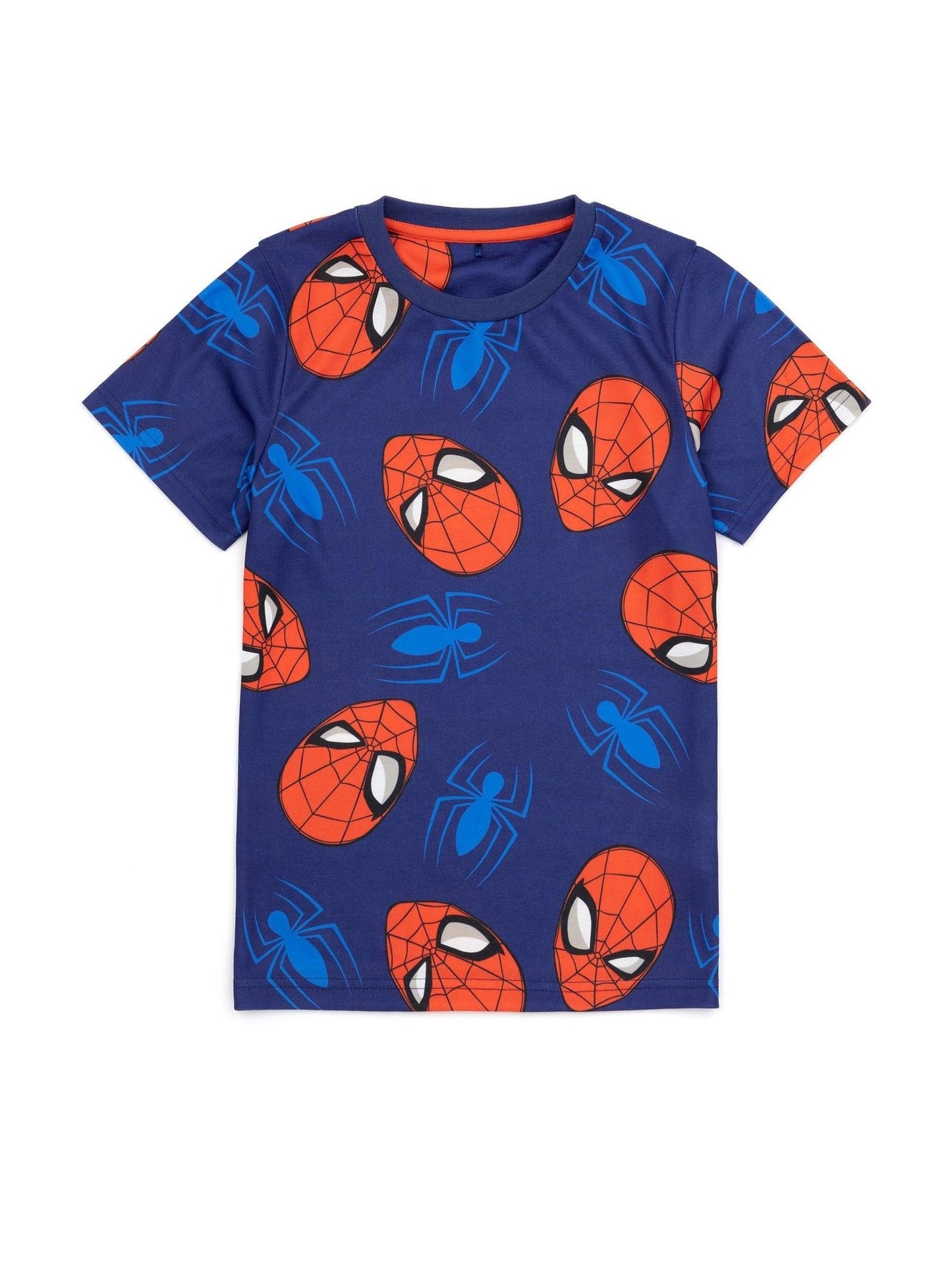 Vanilla Underground Red Boys Spiderman Pyjamas 2 Pack image 3
