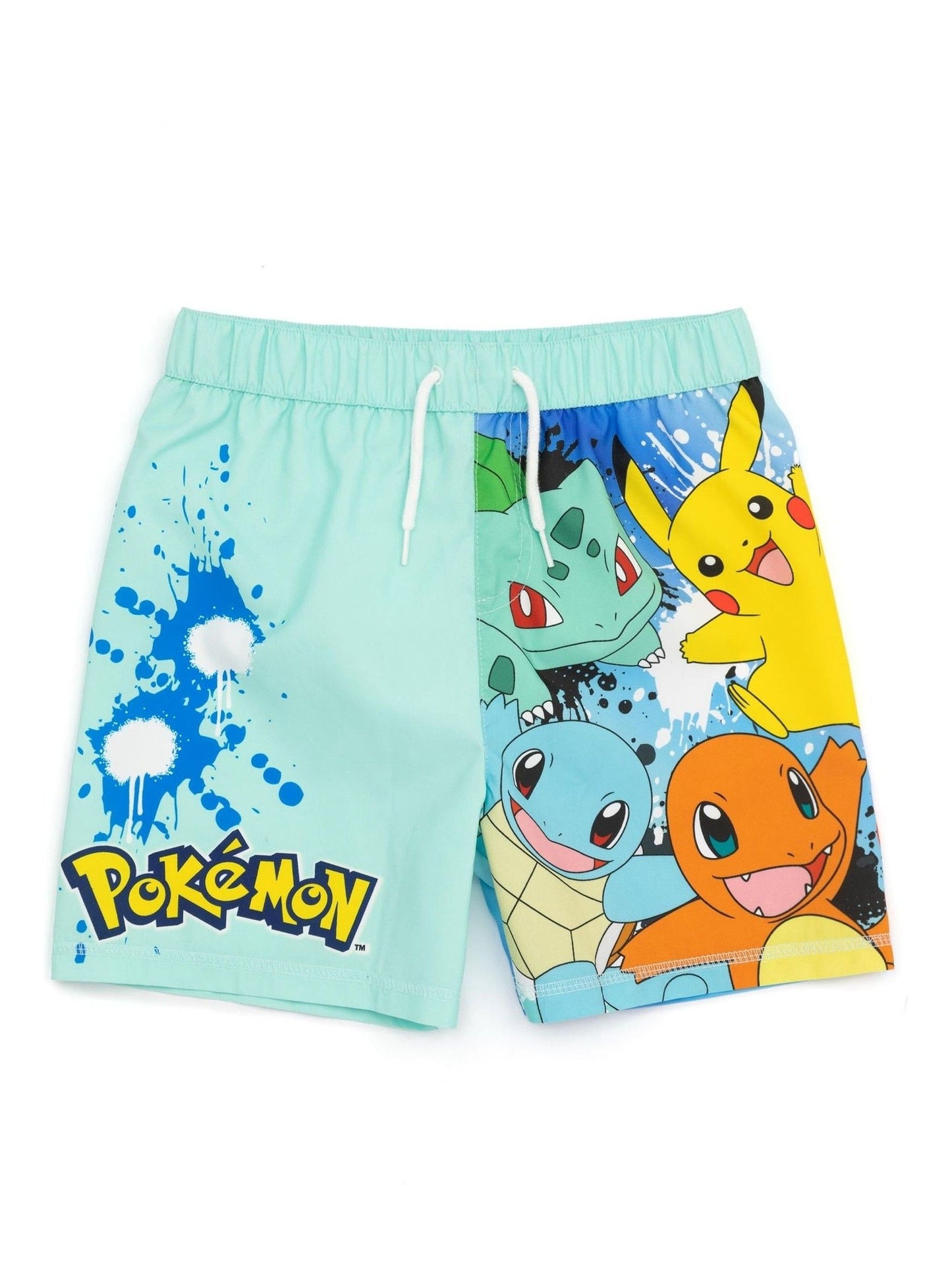 Dsiney Kidz - Vanilla Underground Blue Pokemon Boys Swim Shorts 2 Pack image 3