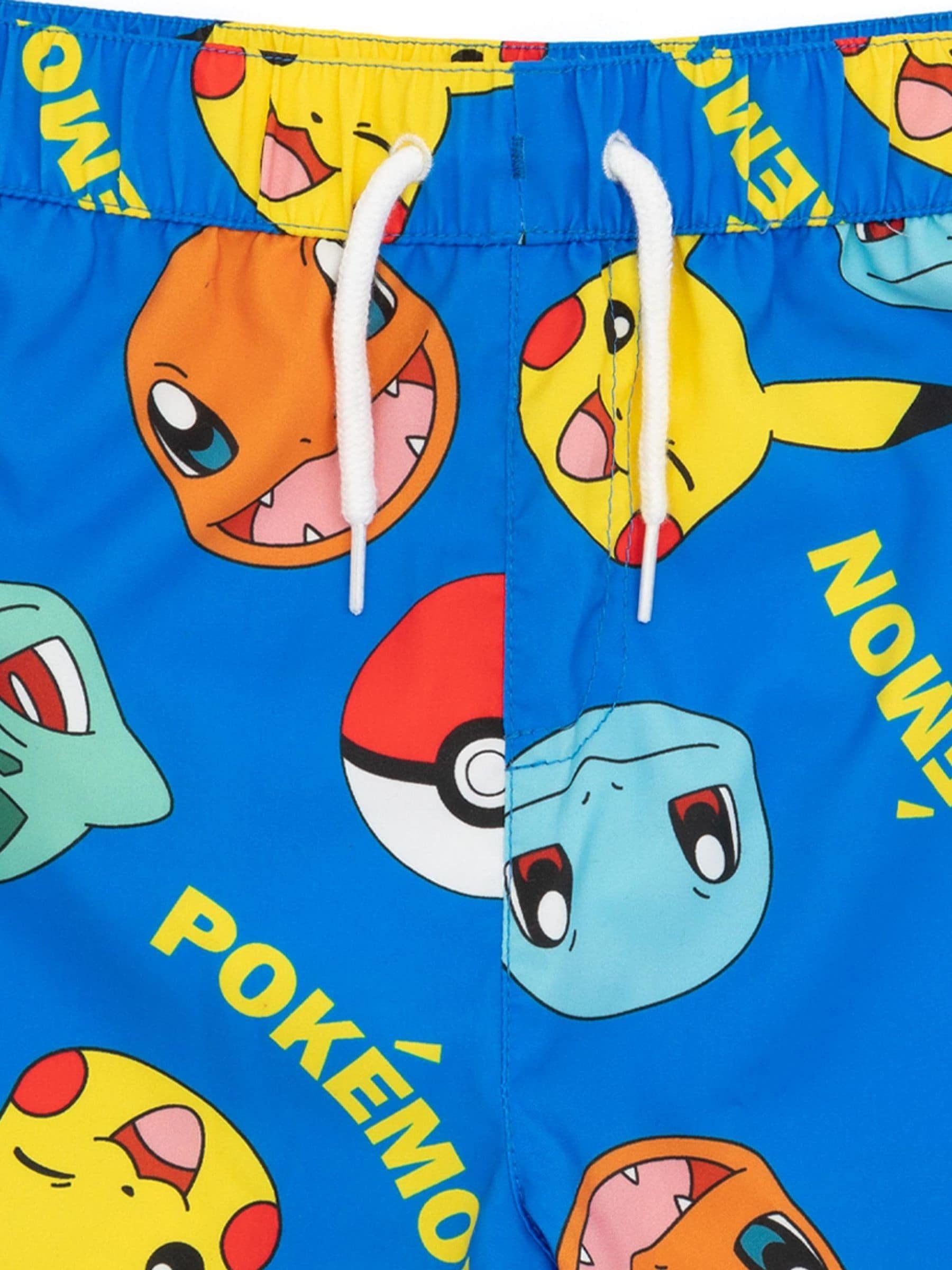 Dsiney Kidz - Vanilla Underground Blue Pokemon Boys Swim Shorts 2 Pack image 5