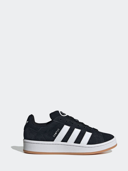 adidas Originals Black/White Campus 00s Lace Junior Trainers image 1
