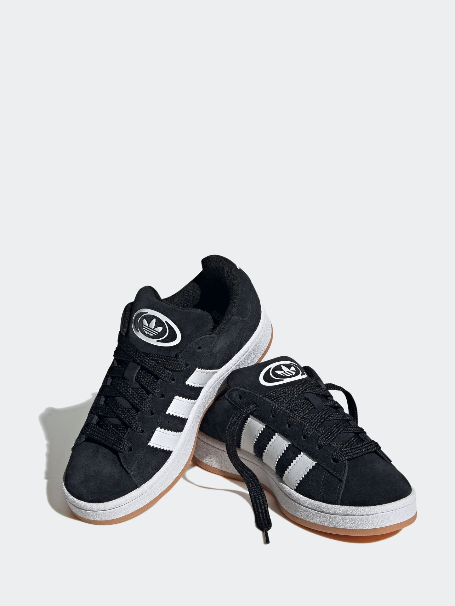 adidas Originals Black/White Campus 00s Lace Junior Trainers image 3