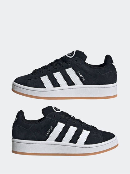 adidas Originals Black/White Campus 00s Lace Junior Trainers image 4