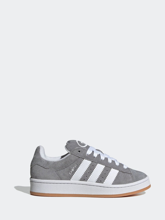 adidas Originals Grey/White Campus 00s Lace Junior Trainers image 1