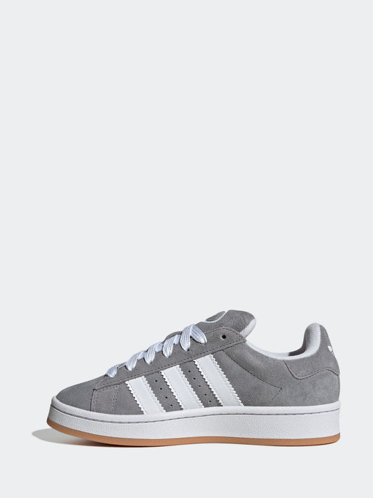 adidas Originals Grey/White Campus 00s Lace Junior Trainers image 2