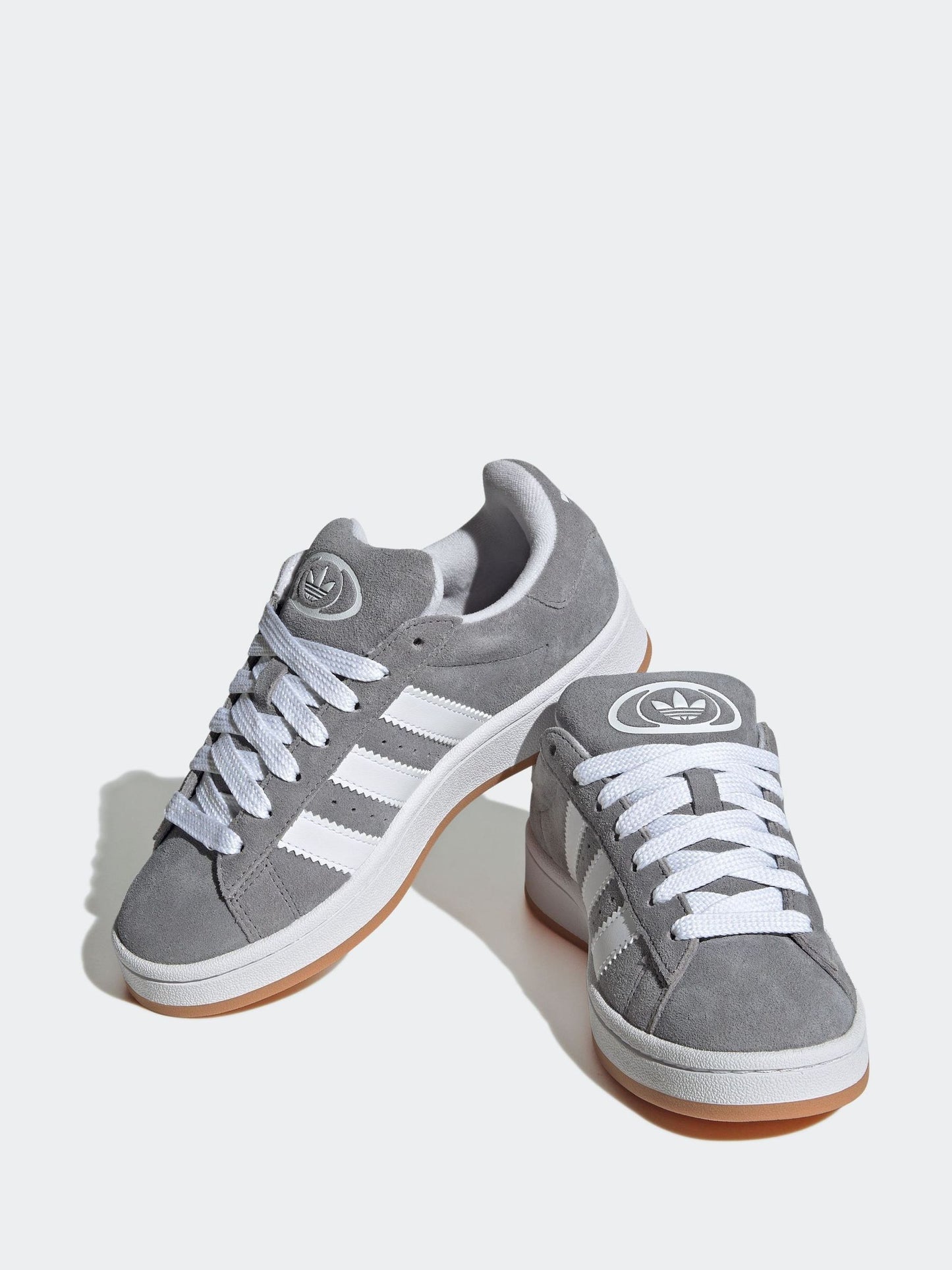 adidas Originals Grey/White Campus 00s Lace Junior Trainers image 4