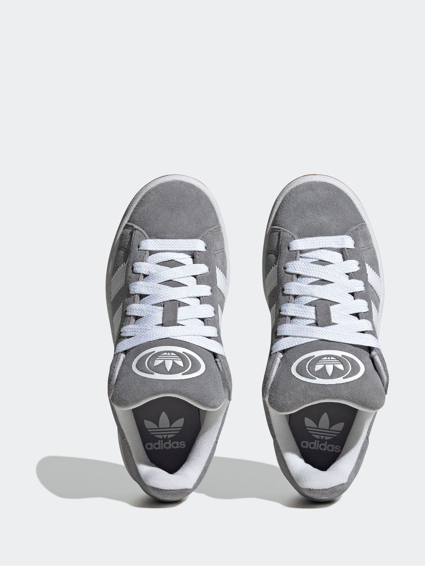 adidas Originals Grey/White Campus 00s Lace Junior Trainers image 6