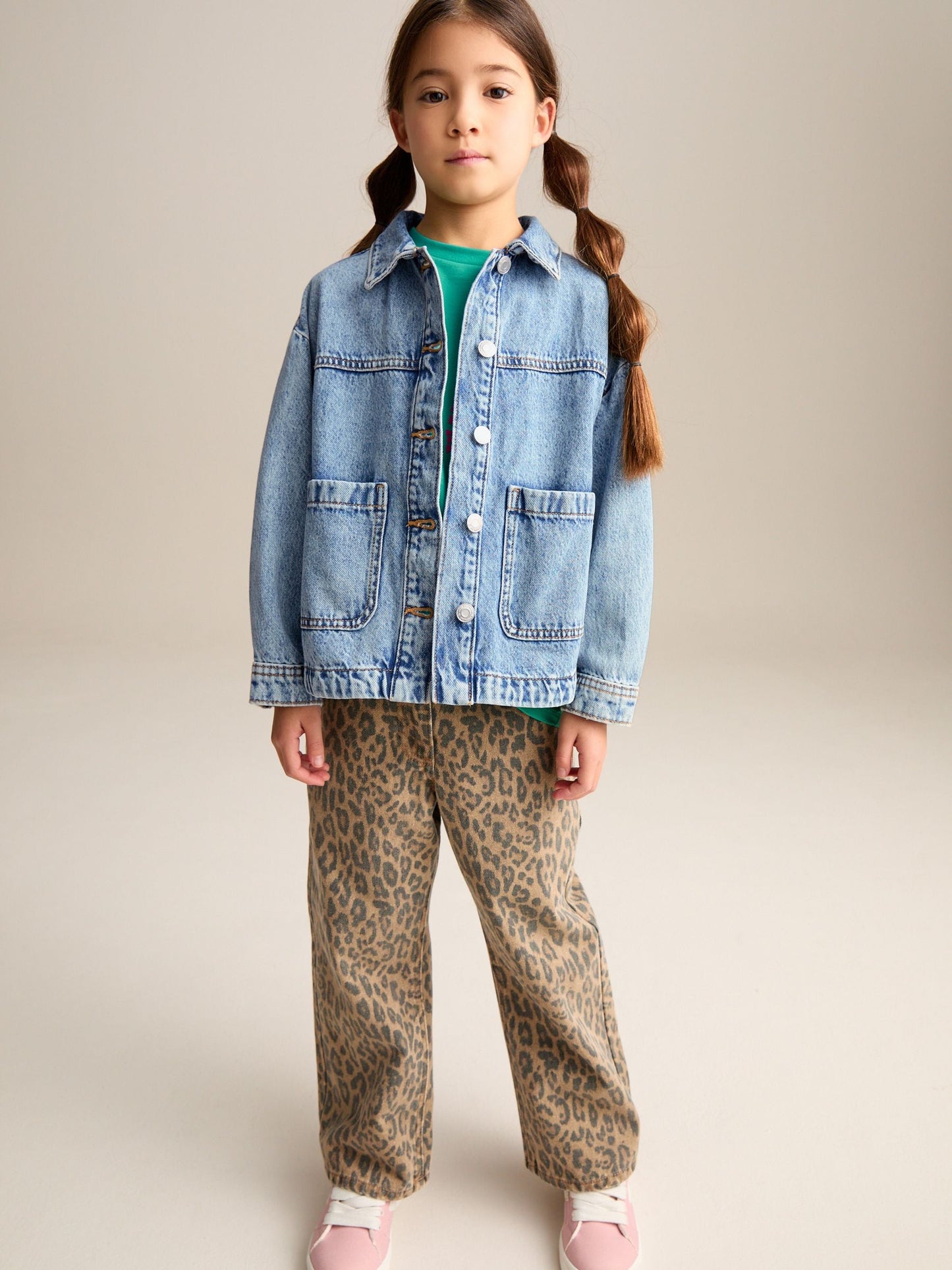 Dsiney Kidz - Mid Blue Denim Shacket (3-16yrs) image 2