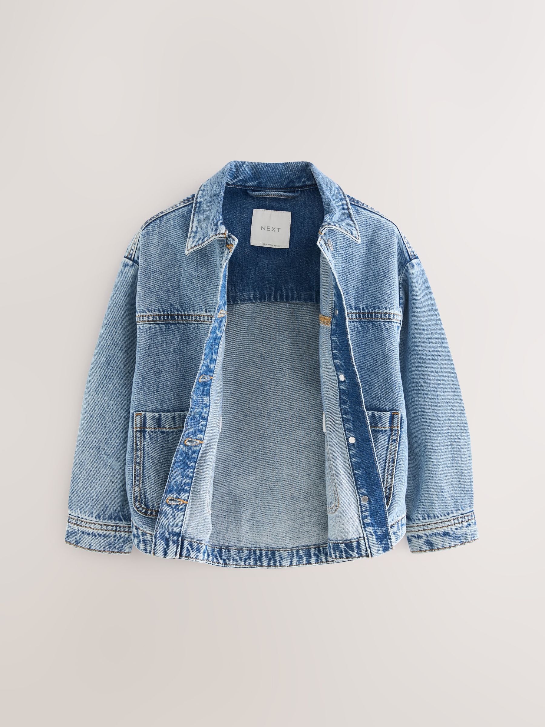 Dsiney Kidz - Mid Blue Denim Shacket (3-16yrs) image 7