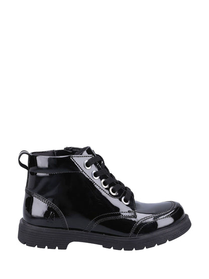 Hush Puppies Black Jolie Patent Senior Chelsea Boots image 1