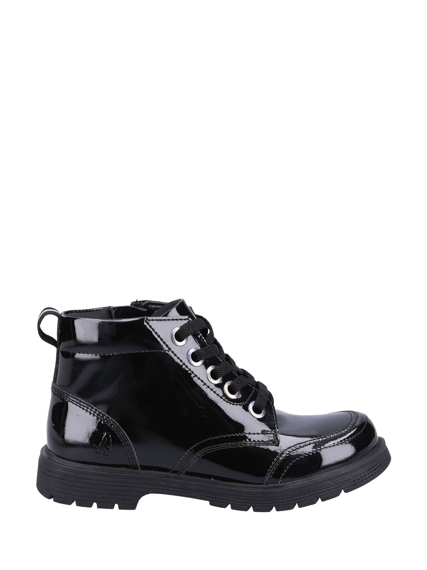 Hush Puppies Black Jolie Patent Junior Chelsea Boots image 1