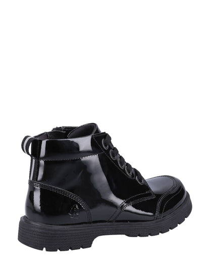 Hush Puppies Black Jolie Patent Junior Chelsea Boots image 3