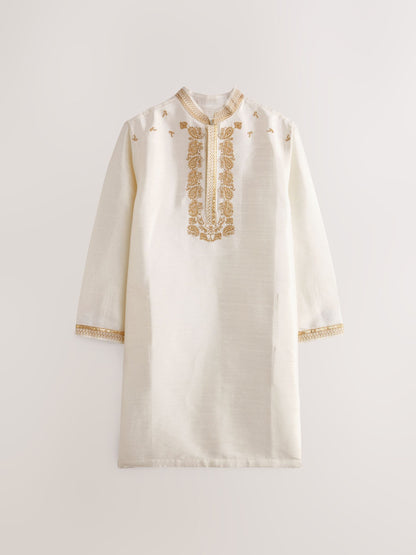 Dsiney Kidz - Ivory Kurta Shirt (3mths-16yrs) (3mths-16yrs) image 6