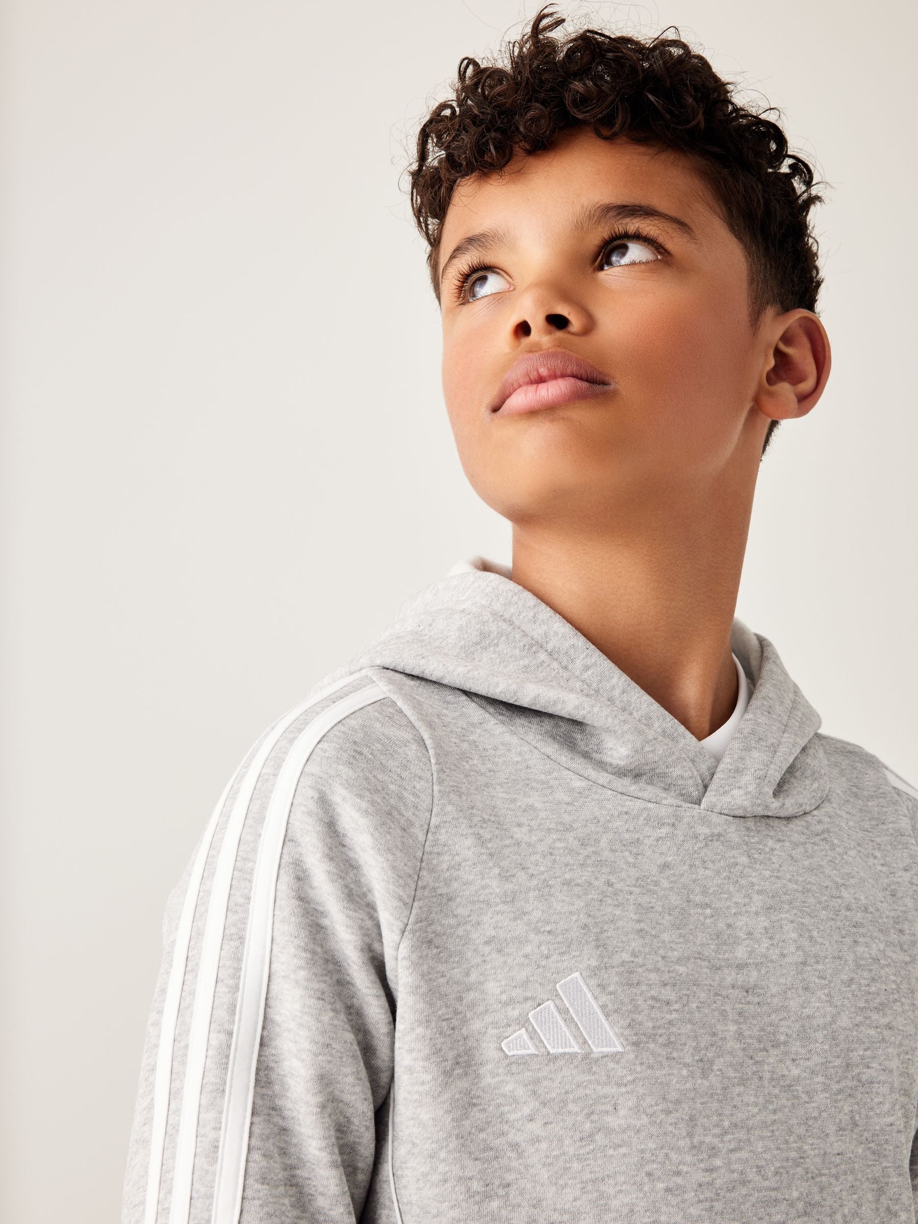 Dsiney Kidz - adidas Grey Tiro 24 Kids Sweat Hoodie image 6
