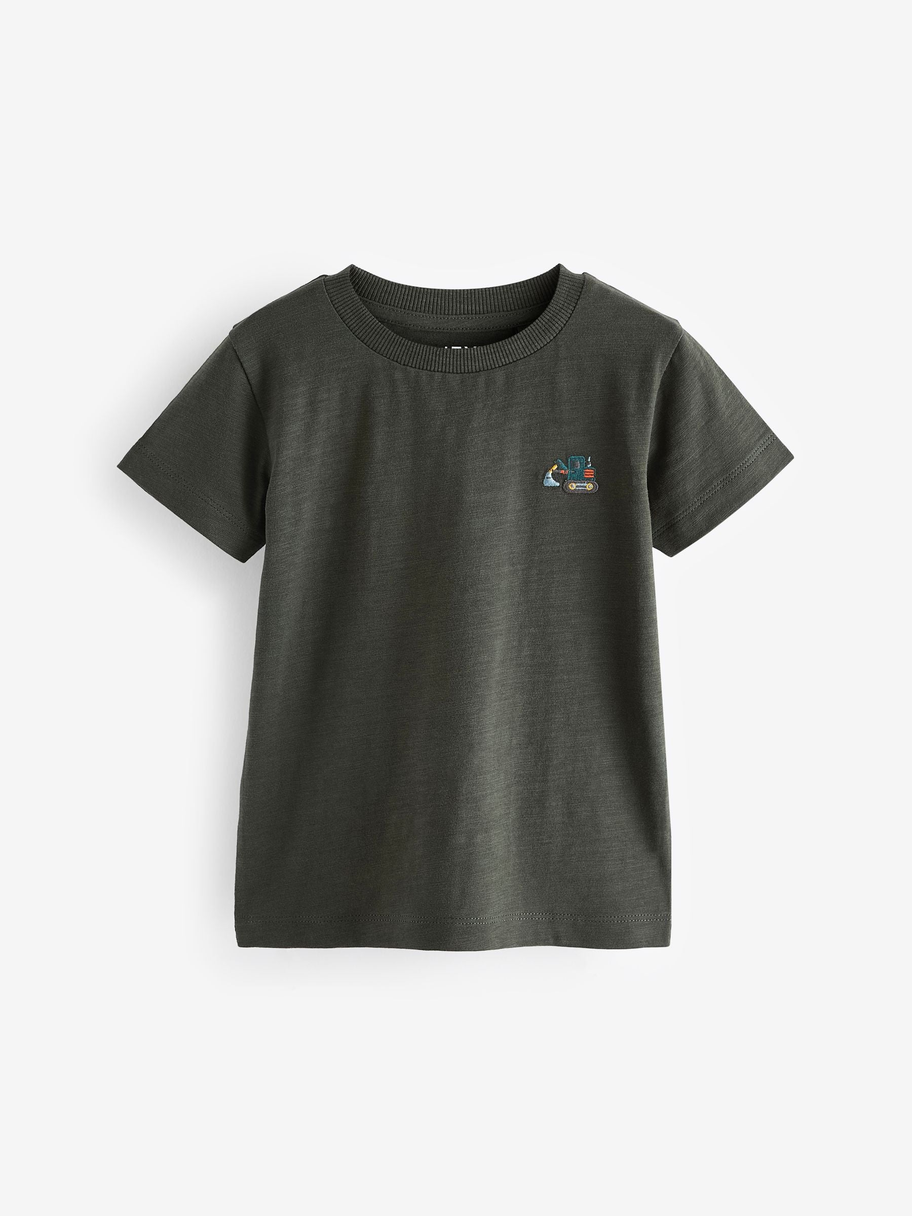 Red/Green Relaxed Fit Short Sleeve T-Shirts 5 Pack (3mths-7yrs) image 4
