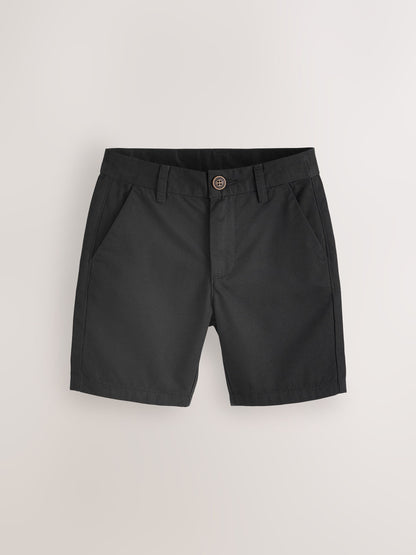 Dsiney Kidz - Black Regular Fit Chino Shorts (3-16yrs) image 1